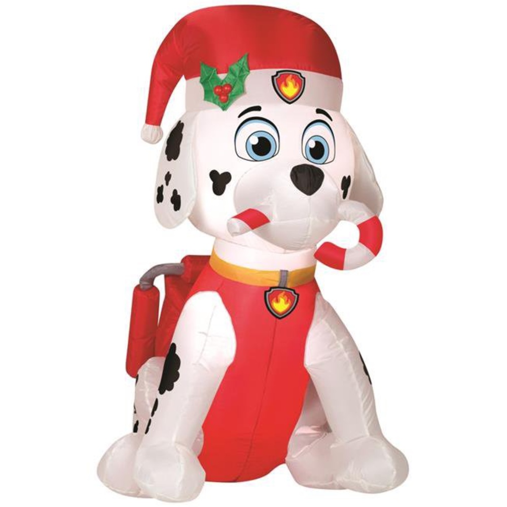 PawPatrol Marshall w CandyCane Airblown Xmas Decor